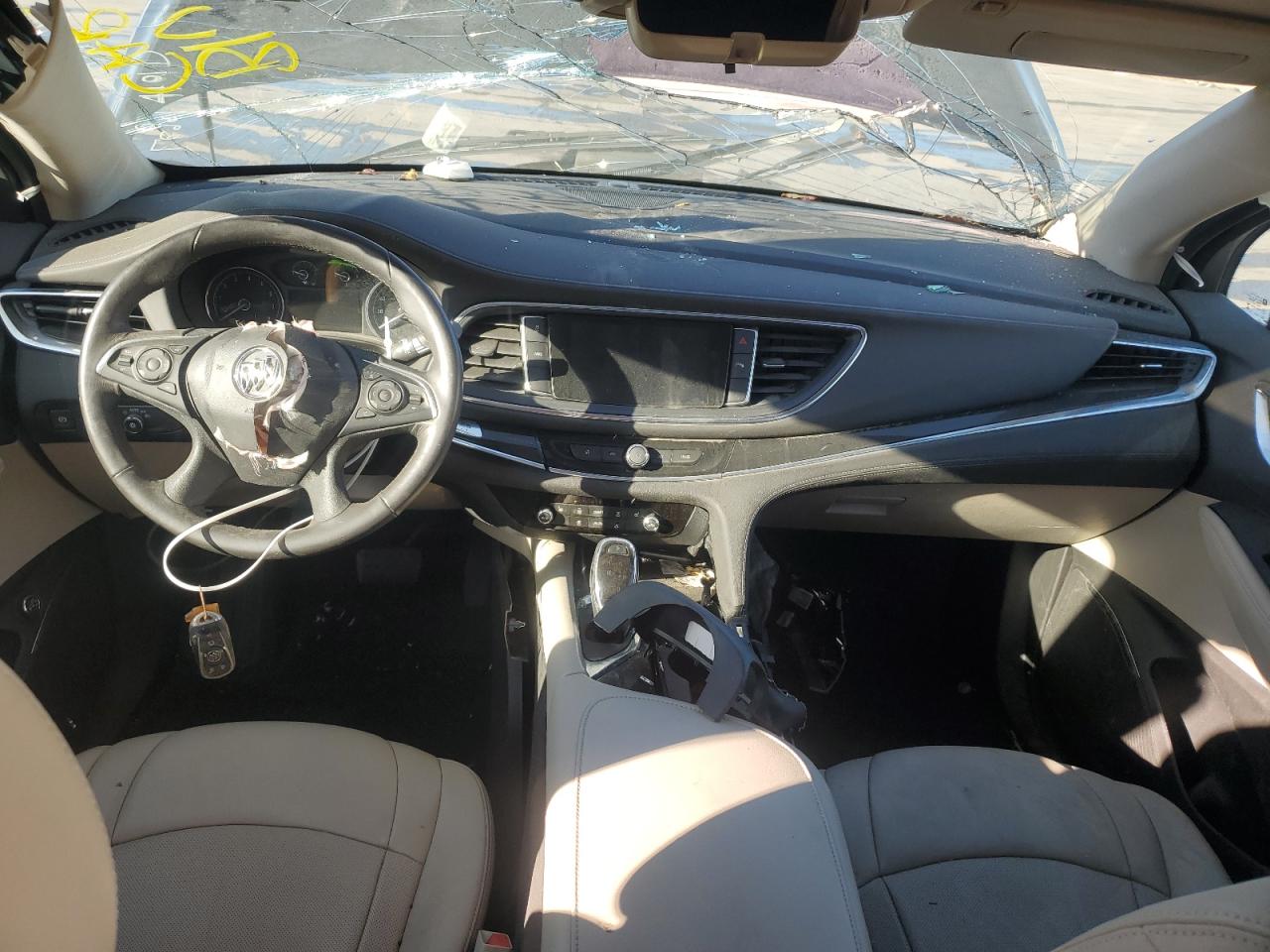 2018 Buick Enclave VIN 5GAEVAKW1JJ185414 Copart auction photo, front end / side damage thumbnail 8