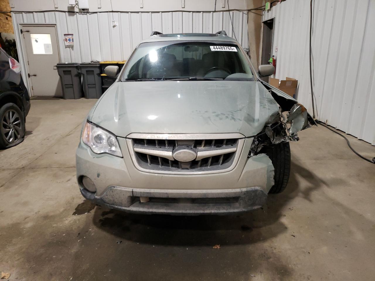 2009 Subaru Outback VIN 4S4BP66C297348603 Copart auction photo, front end / all over damage thumbnail 5