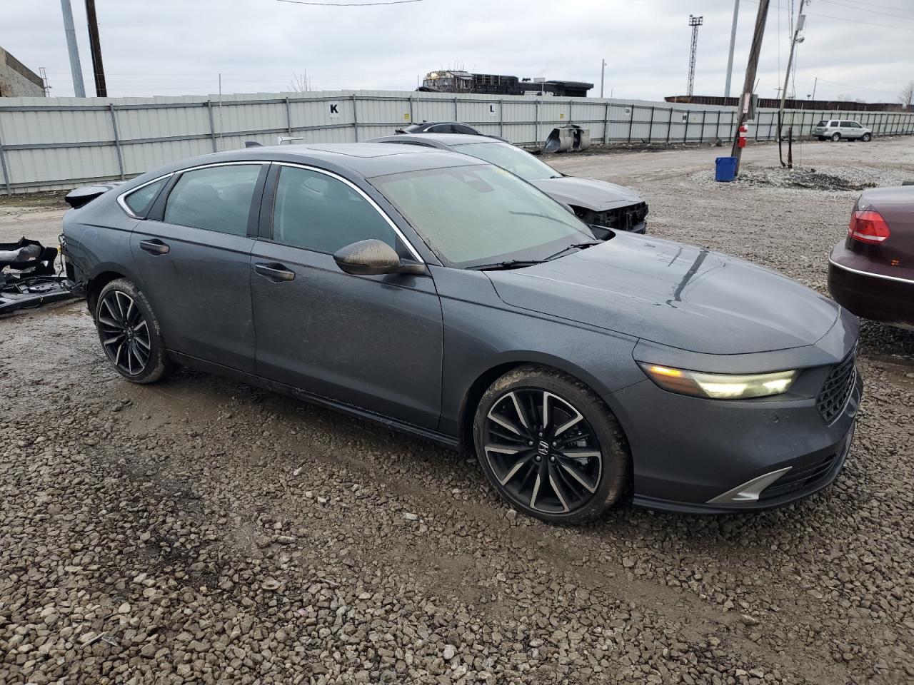 2024 Honda Accord VIN 1HGCY2F81RA078990 Copart auction photo, rear end damage thumbnail 4