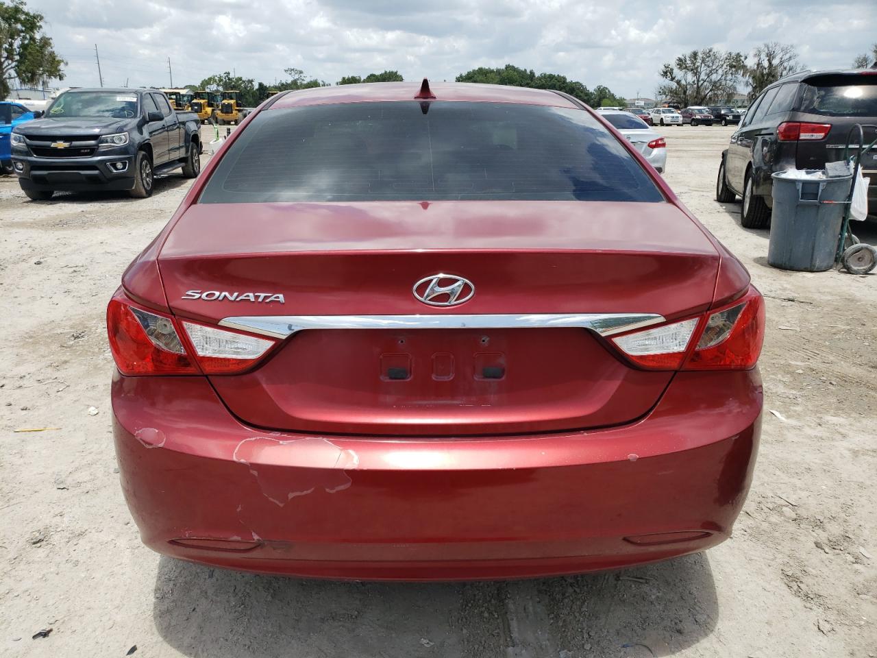 2011 Hyundai Sonata VIN 5NPEB4AC0BH271209 Copart auction photo, front end damage thumbnail 6