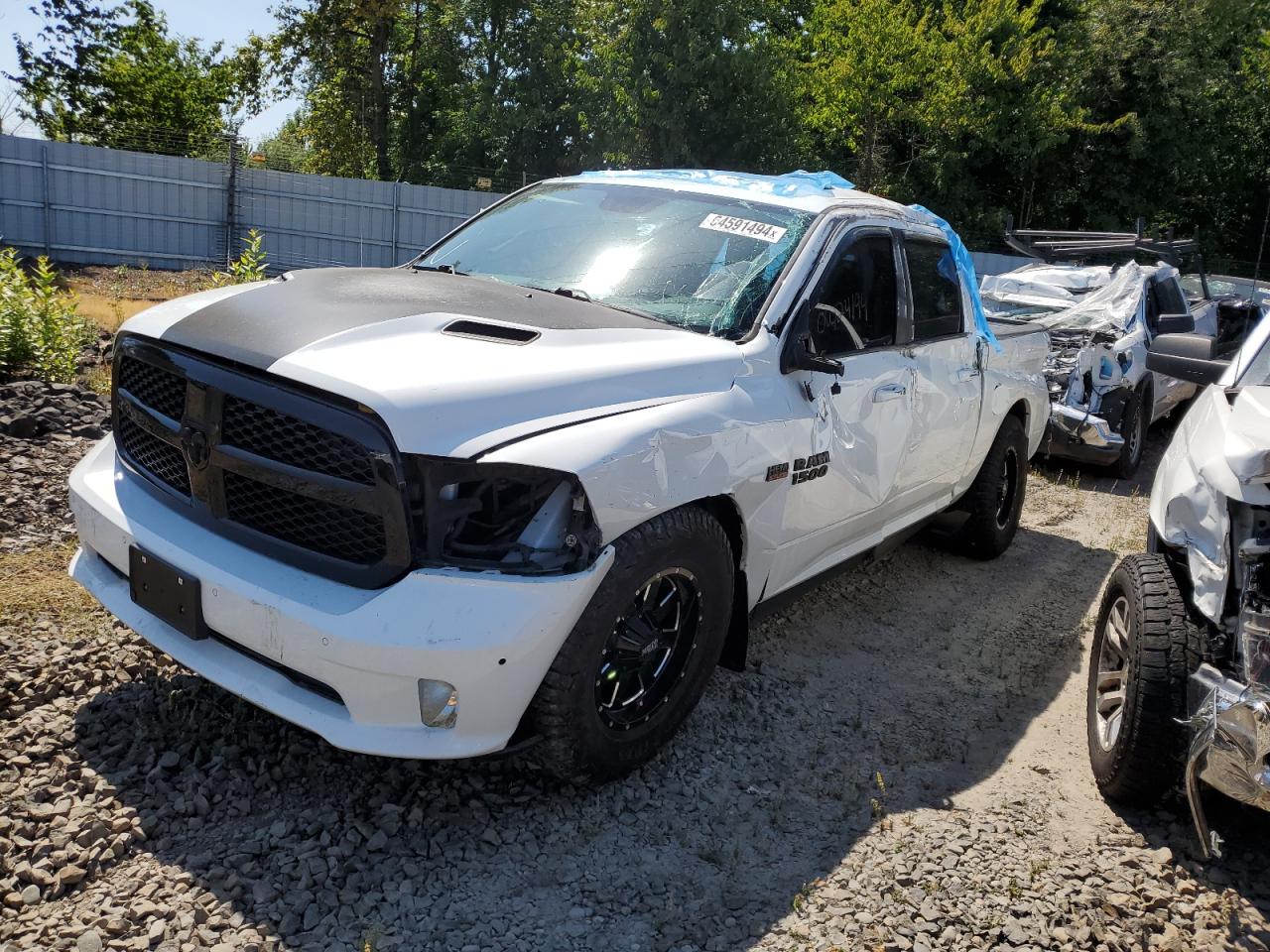 2017 RAM 1500 VIN 1C6RR7MT4HS749062