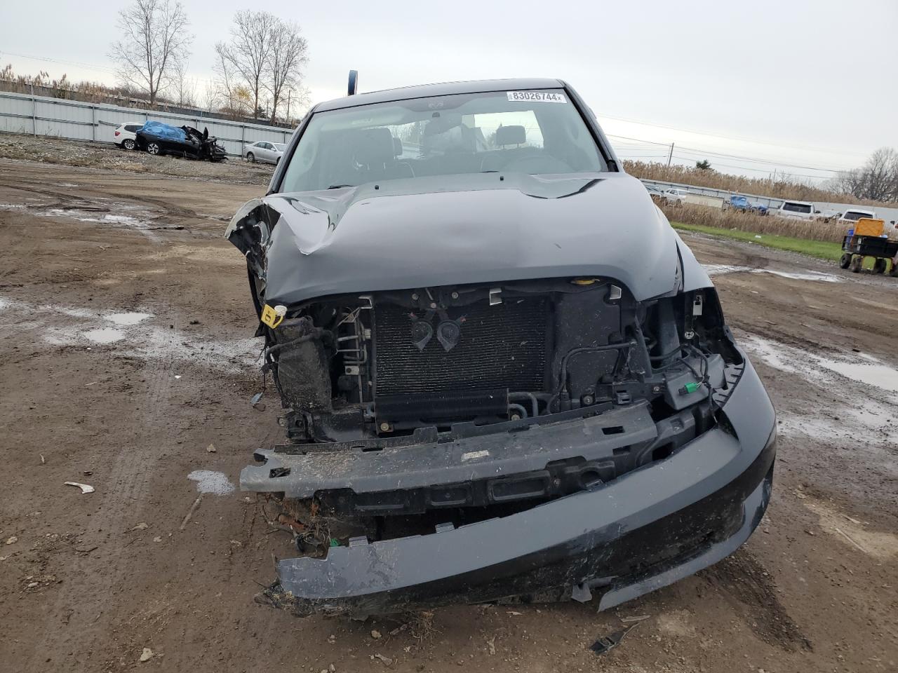 2009 Dodge RAM VIN 1D3HV13T89S705721 Copart auction photo, rollover damage thumbnail 5