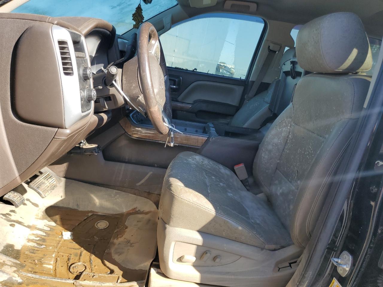2015 GMC Sierra VIN 3GTU2VECXFG487465 Copart auction photo, water/flood / rear end damage thumbnail 7