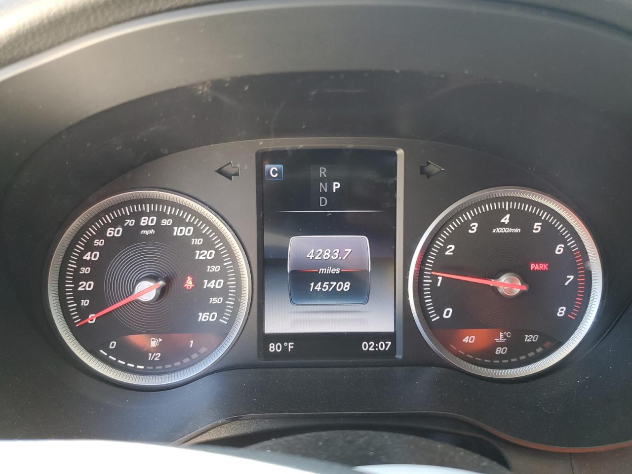 2016 Mercedes-Benz GLC VIN WDC0G4JB9GF027279 Copart auction photo, front end damage thumbnail 9
