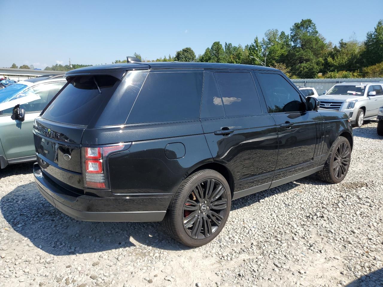2017 Land Rover Range Rover VIN SALGR2FK7HA354525 Copart auction photo, undercarriage damage thumbnail 3