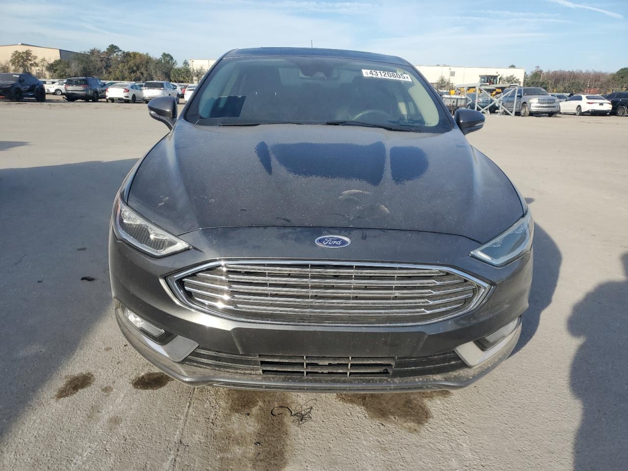 2017 Ford Fusion VIN 3FA6P0K91HR156373 Copart auction photo, rear end / minor dent/scratches damage thumbnail 5