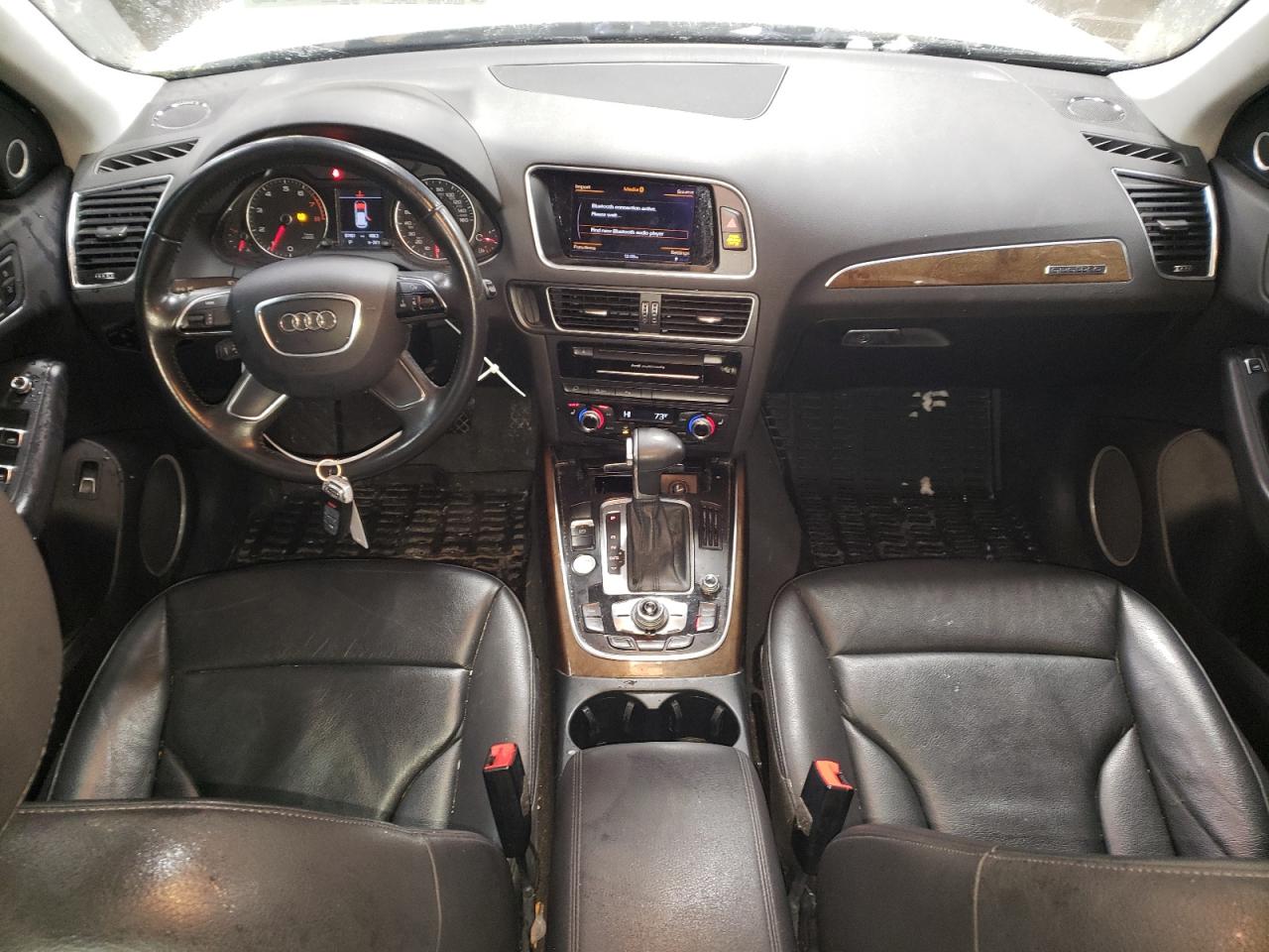 2016 Audi Q5 VIN WA1L2AFP2GA128420 Copart auction photo, front end / side damage thumbnail 8