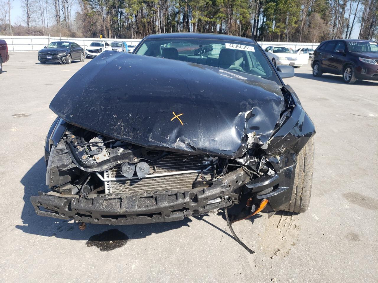 2007 Ford Mustang VIN 1ZVFT80N175350677 Copart auction photo, front end damage thumbnail 5