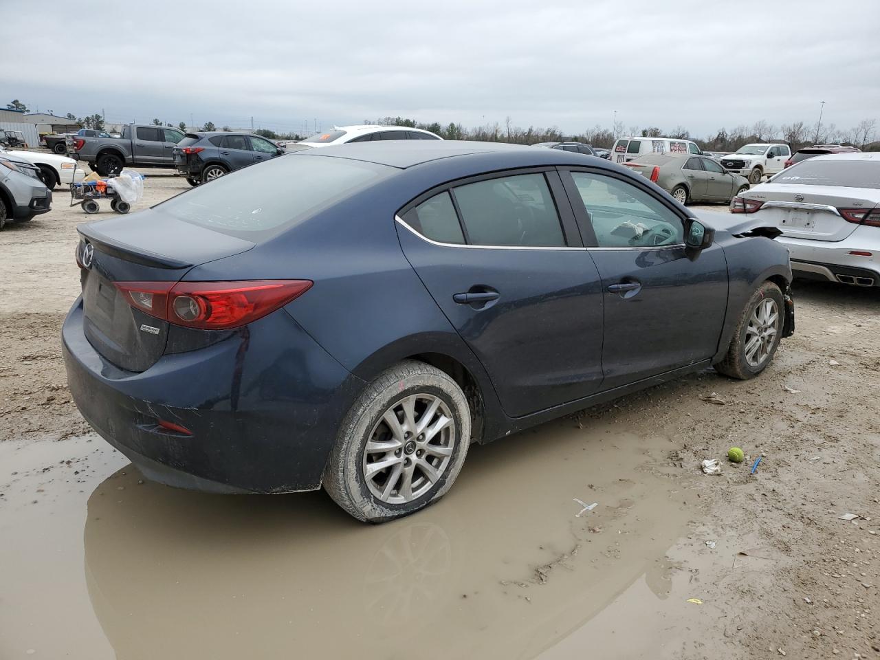 2015 Mazda 3 VIN 3MZBM1V79FM214111 Copart auction photo, front end / minor dent/scratches damage thumbnail 3