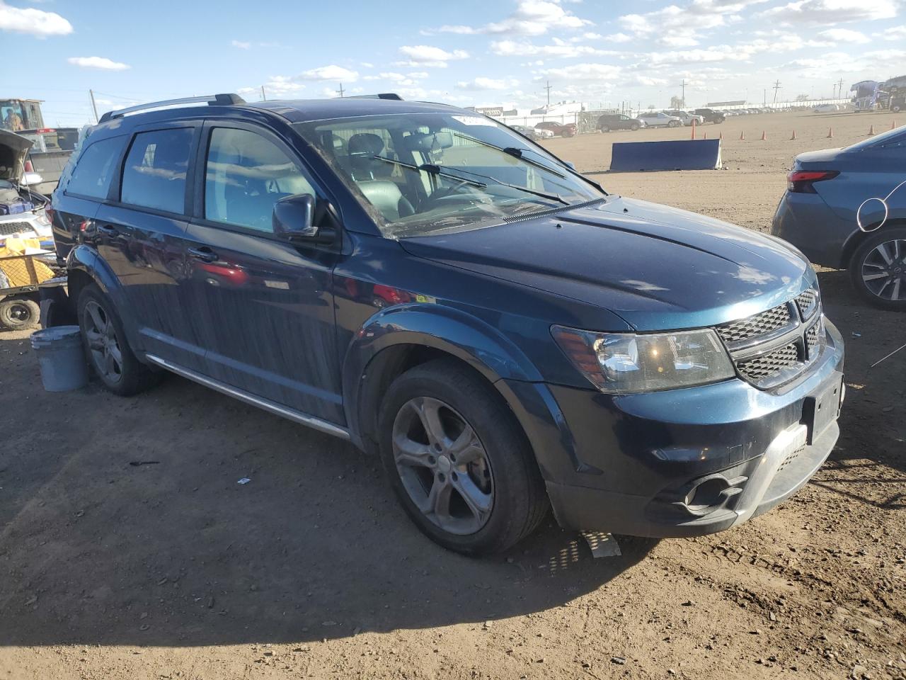 2015 Dodge Journey VIN 3C4PDDGG6FT585059 Copart auction photo, rear end damage thumbnail 4