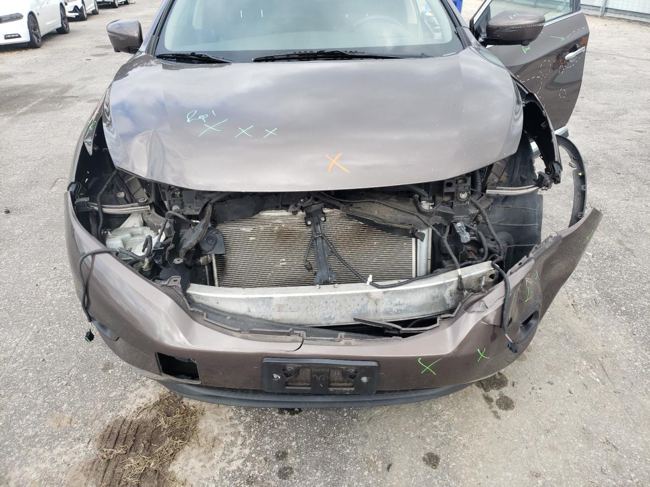2016 Nissan Murano VIN 5N1AZ2MH2GN168284 Copart auction photo, front end damage thumbnail 12