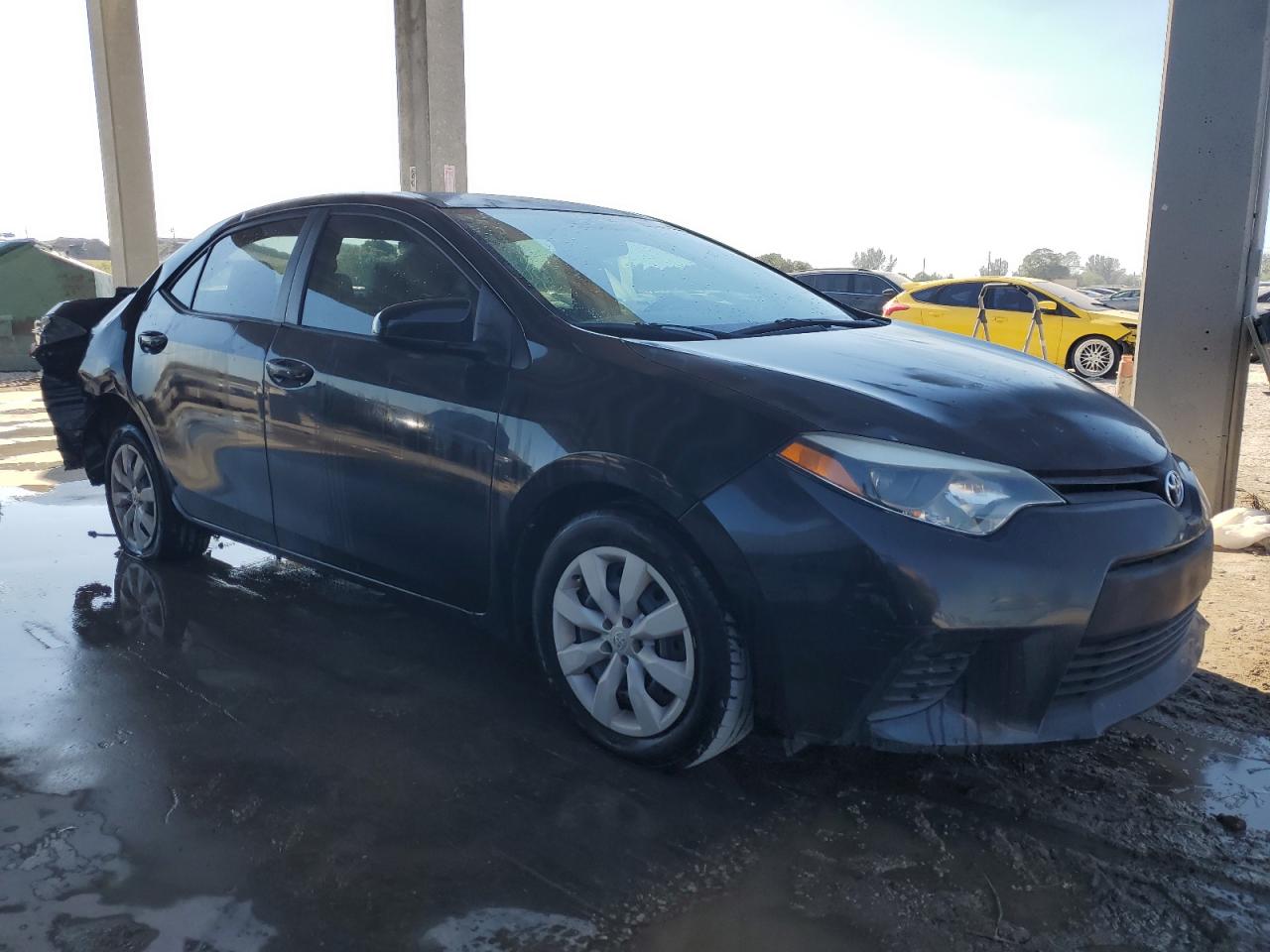 2014 Toyota Corolla VIN 2T1BURHE7EC067323 Copart auction photo, rear end / minor dent/scratches damage thumbnail 4
