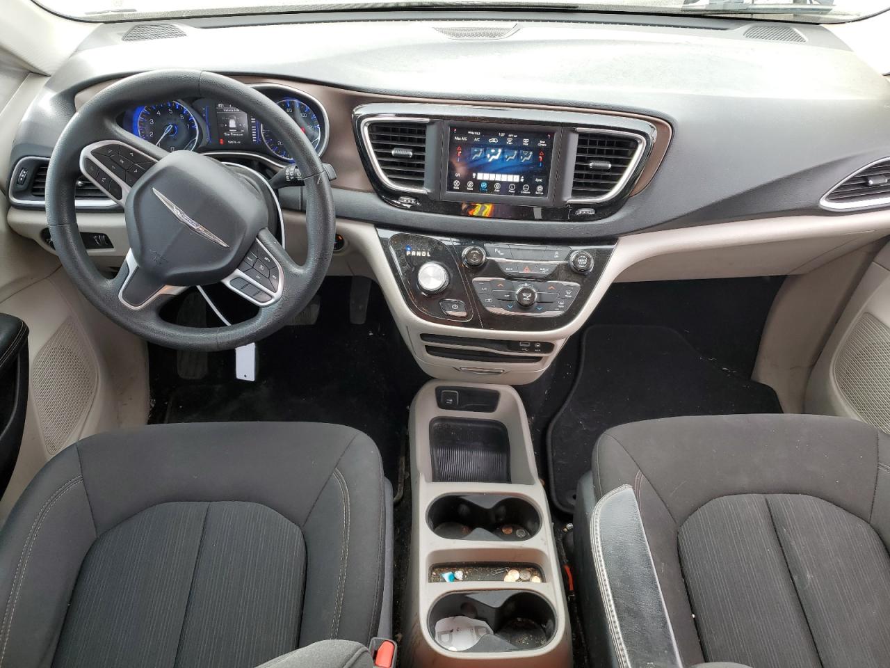 2019 Chrysler Pacifica VIN 2C4RC1AG8KR505972 Copart auction photo, side / front end damage thumbnail 8