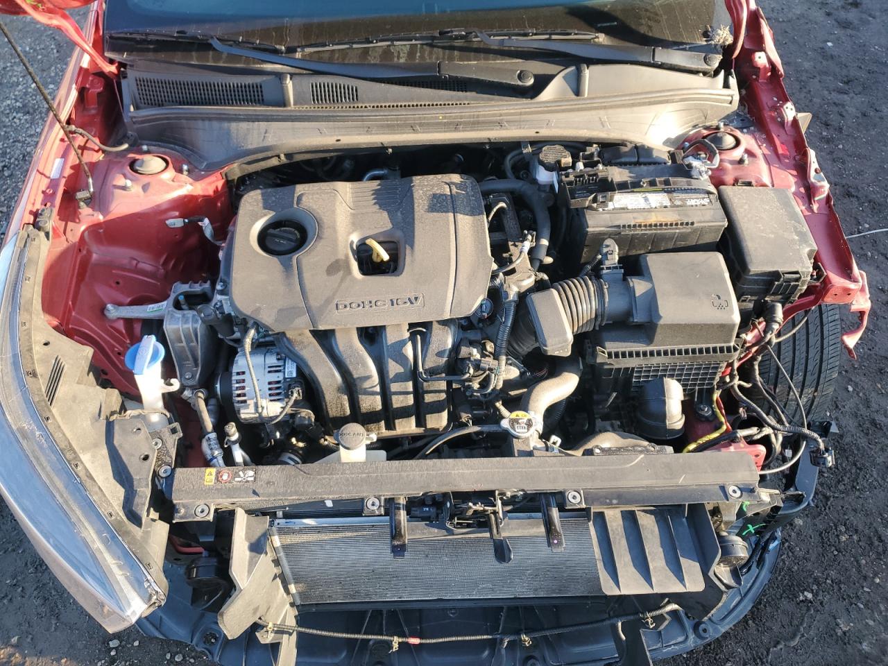 2024 KIA Forte VIN 3KPF54AD0RE776976 Copart auction photo, front end / side damage thumbnail 11