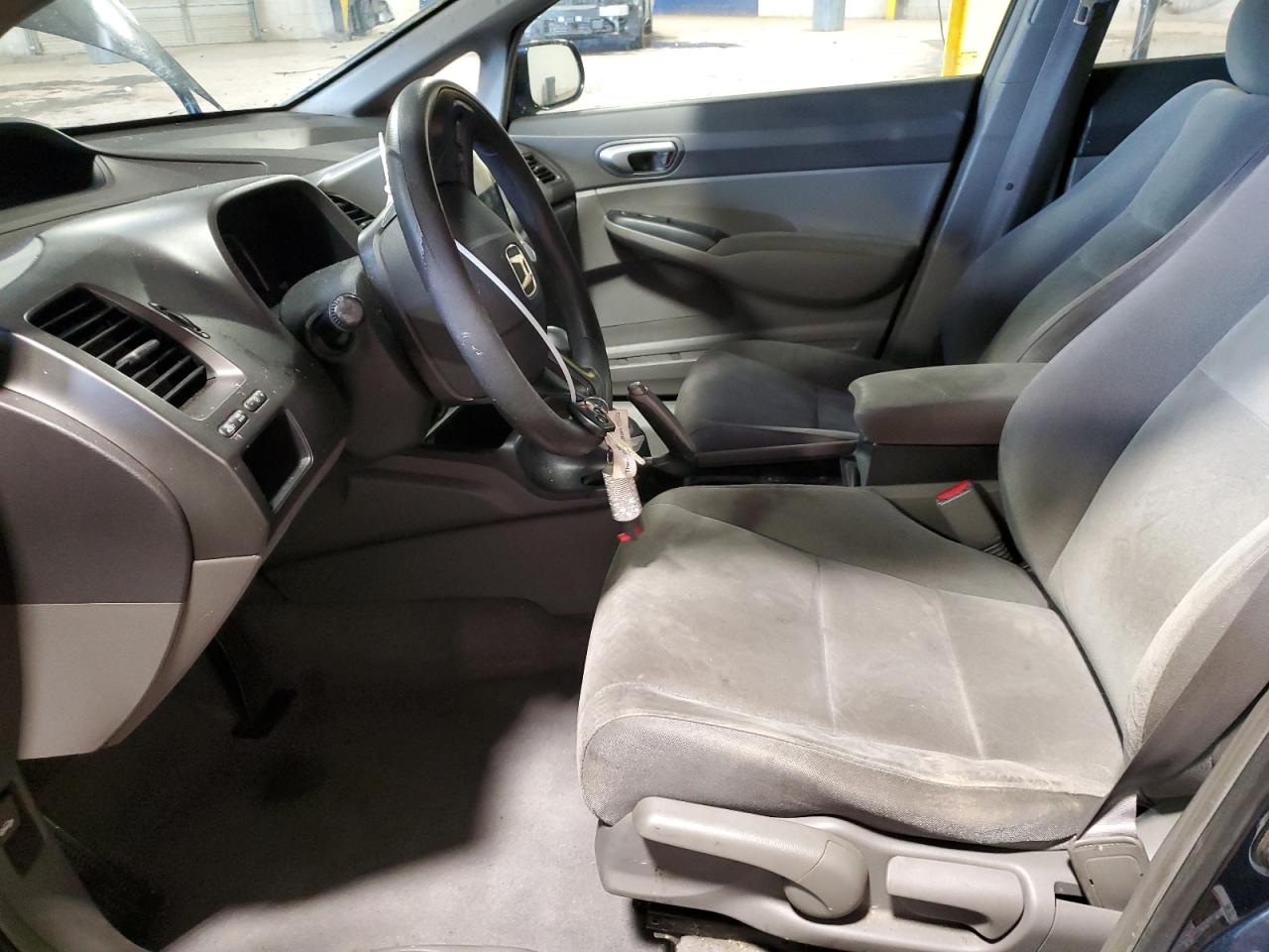 2007 Honda Civic VIN 2HGFA16547H510021 Copart auction photo, front end / side damage thumbnail 7