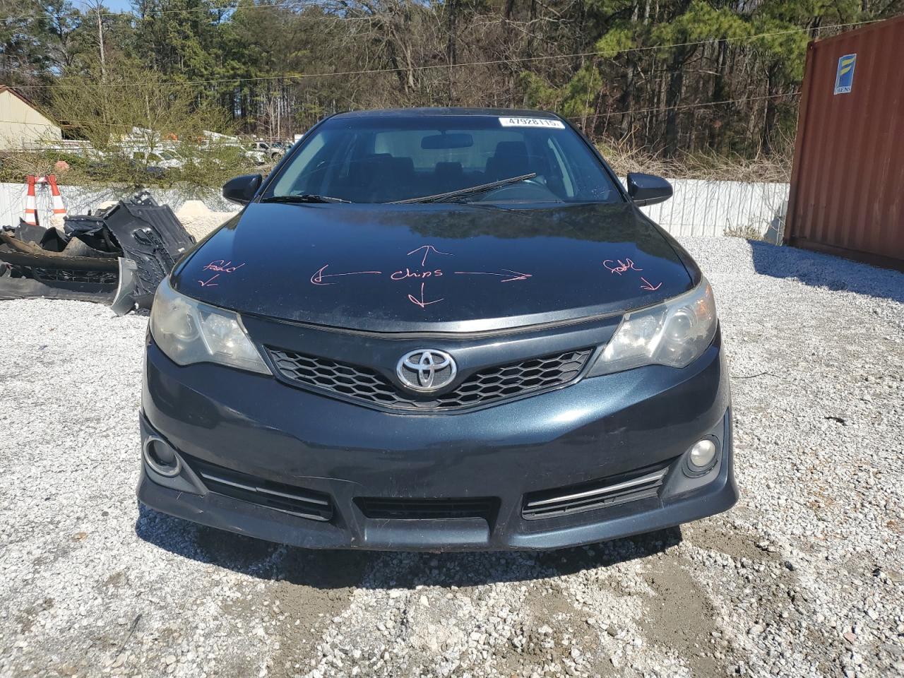 2012 Toyota Camry VIN 4T1BF1FK7CU050117 Copart auction photo, rear end / mechanical damage thumbnail 5