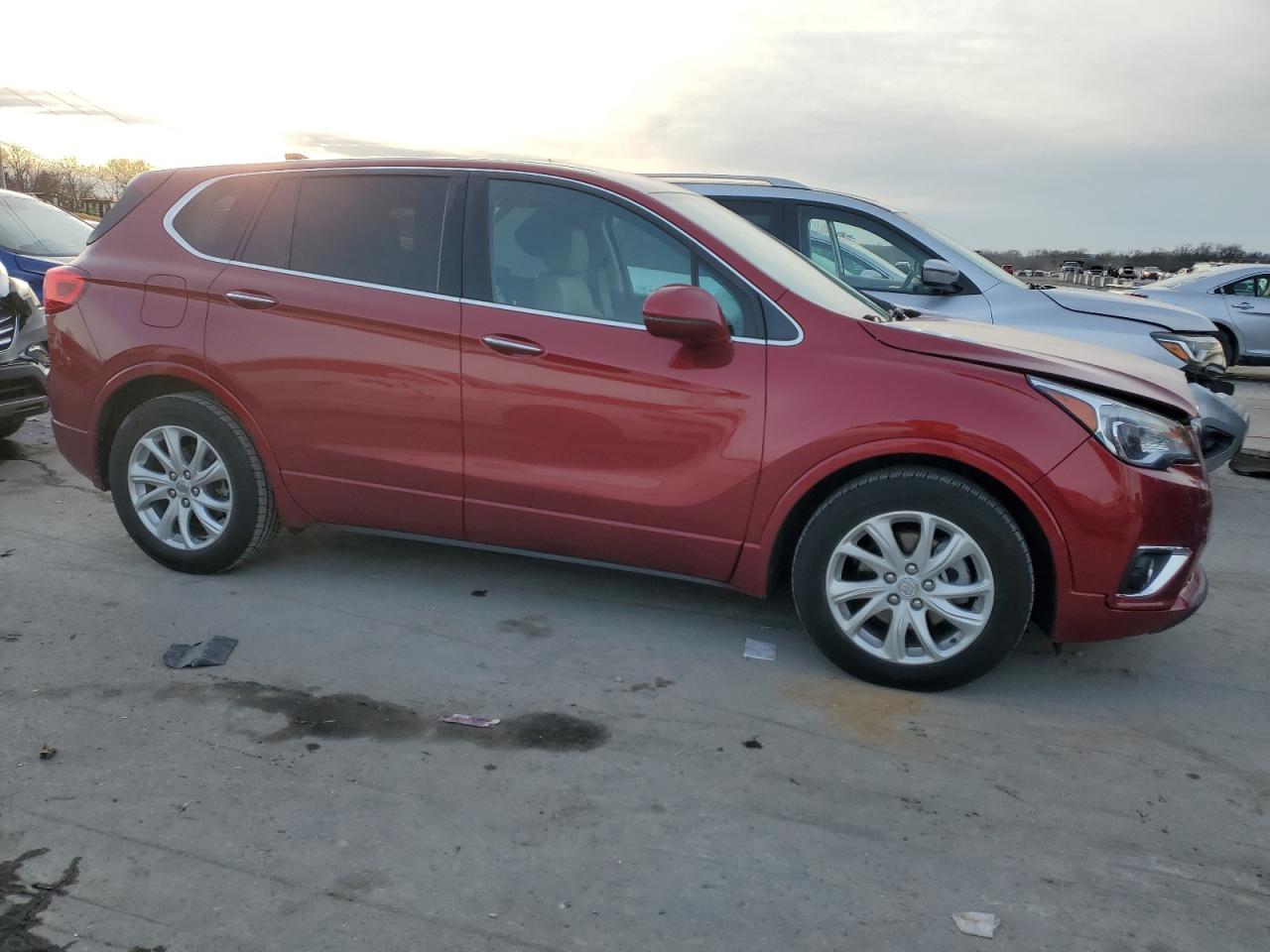 2020 Buick Envision VIN LRBFXBSA4LD085170 Copart auction photo, all over damage thumbnail 4