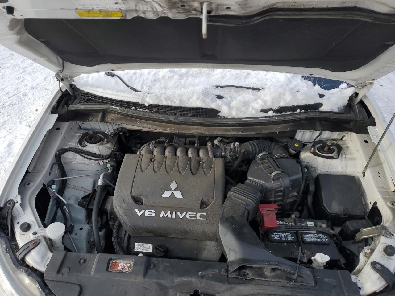 2015 Mitsubishi Outlander VIN JA4JZ4AX3FZ005575 Copart auction photo, side / front end damage thumbnail 13