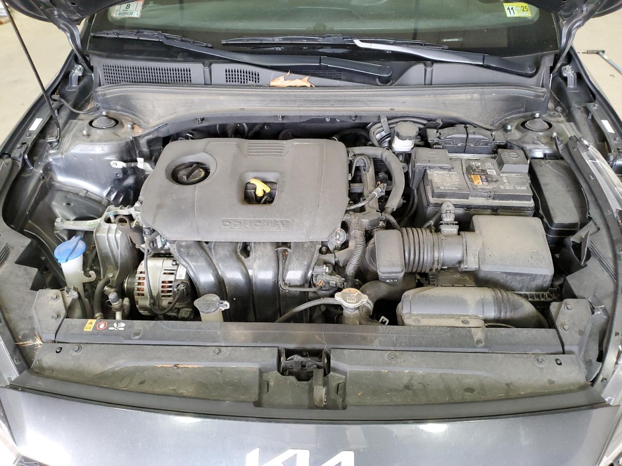 2023 KIA Forte VIN 3KPF24AD9PE613765 Copart auction photo, front end / undercarriage damage thumbnail 11
