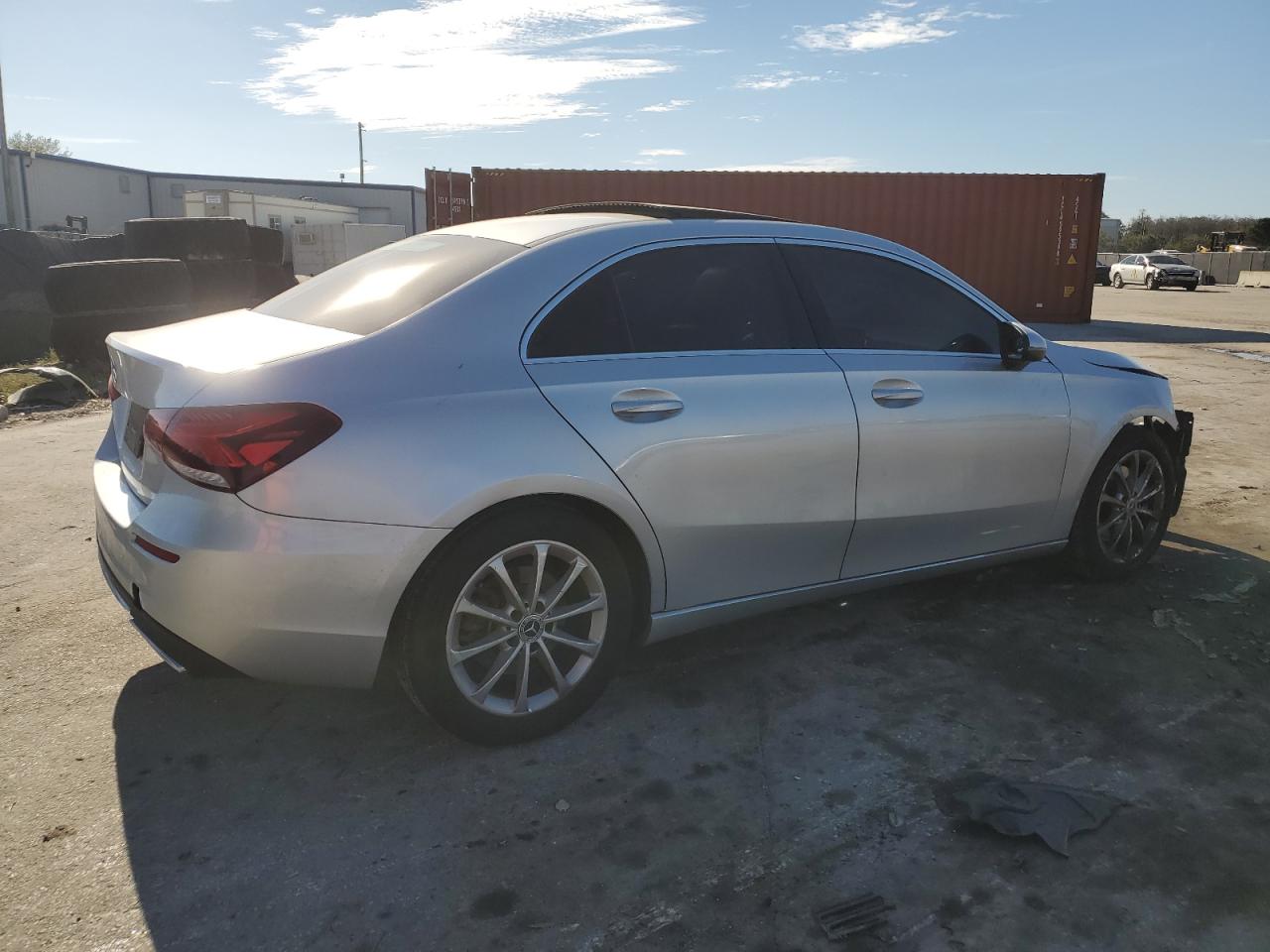 2020 Mercedes-Benz A-klasse VIN W1K3G4EB0LJ202920 Copart auction photo, front end damage thumbnail 3