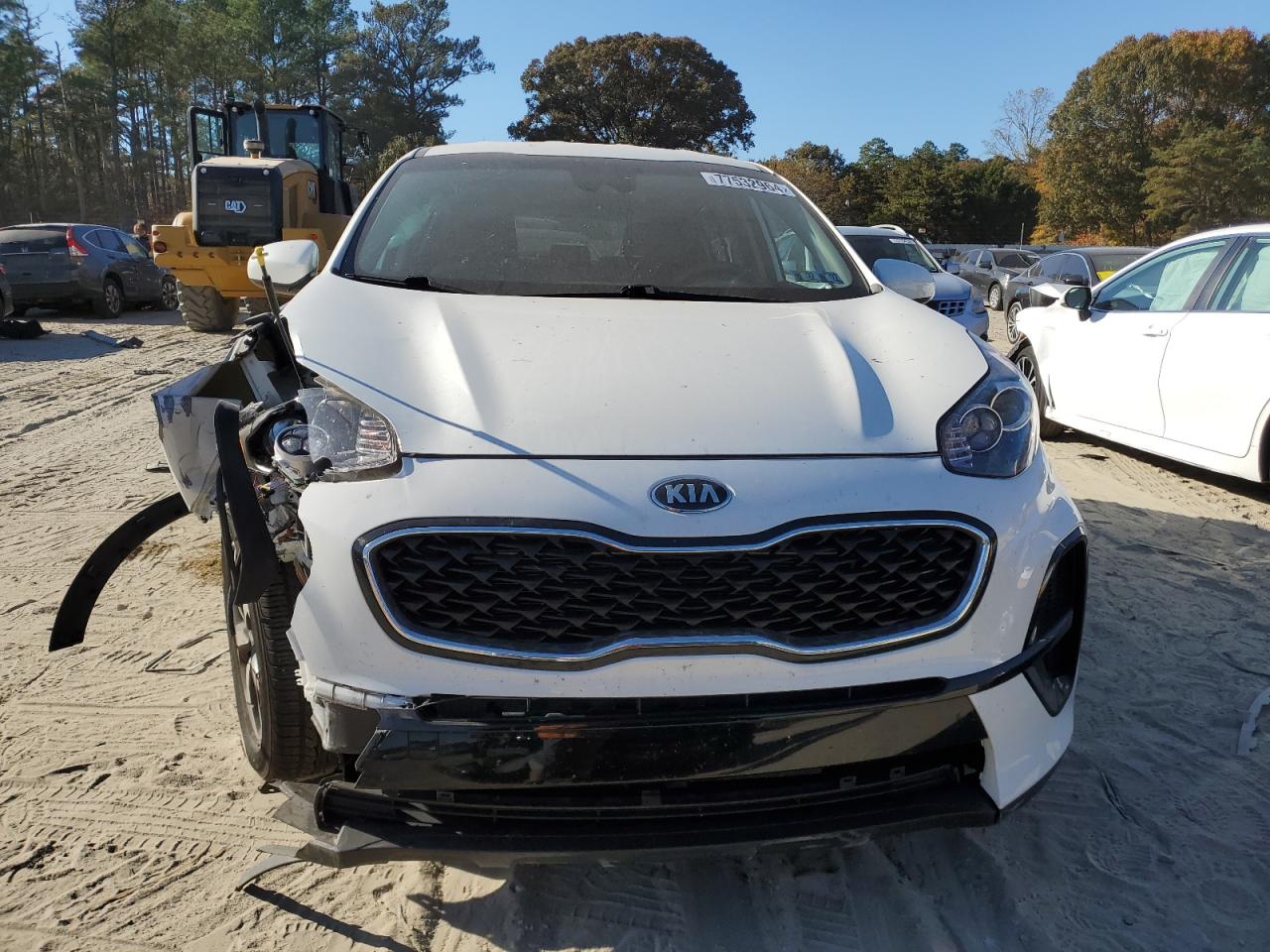 2021 KIA Sportage VIN KNDPM3AC1M7906717 Copart auction photo, mechanical / front end damage thumbnail 5