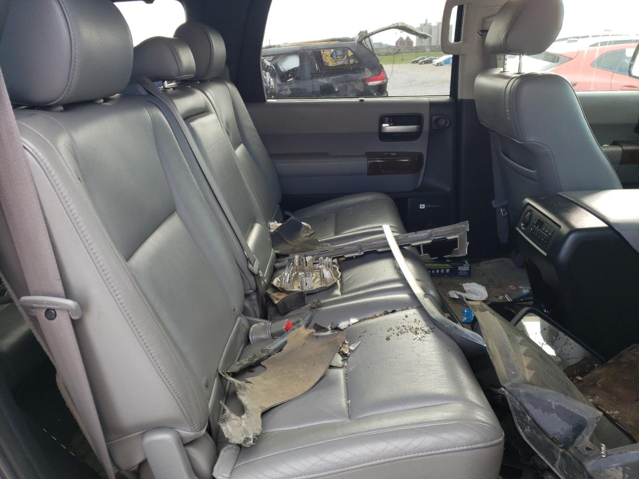 2008 Toyota Sequoia VIN 5TDZY68A88S011921 Copart auction photo, all over damage thumbnail 11