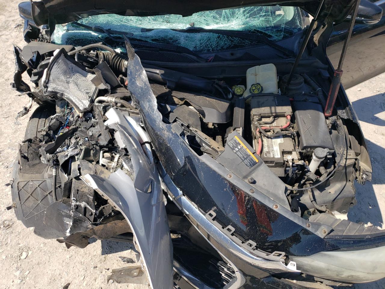 2016 Chevrolet Malibu VIN 1G11C5SA2GU114561 Copart auction photo, front end / side damage thumbnail 12