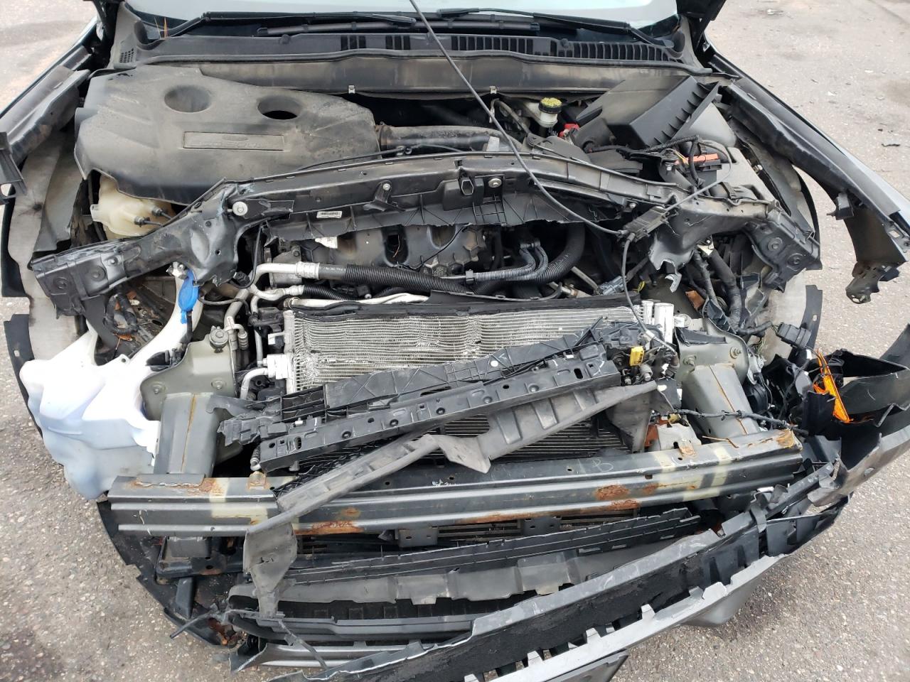 2015 Ford Fusion VIN 3FA6P0H99FR204772 Copart auction photo, front end damage thumbnail 11