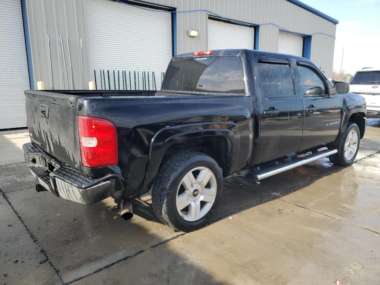 2008 Chevrolet Silverado VIN 3GCEK13368G309815 Copart auction photo, rear end / undercarriage damage thumbnail 3