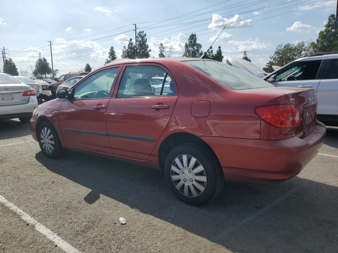 2006 Toyota Corolla VIN 1NXBR32EX6Z625527 Copart auction photo, side damage thumbnail 2