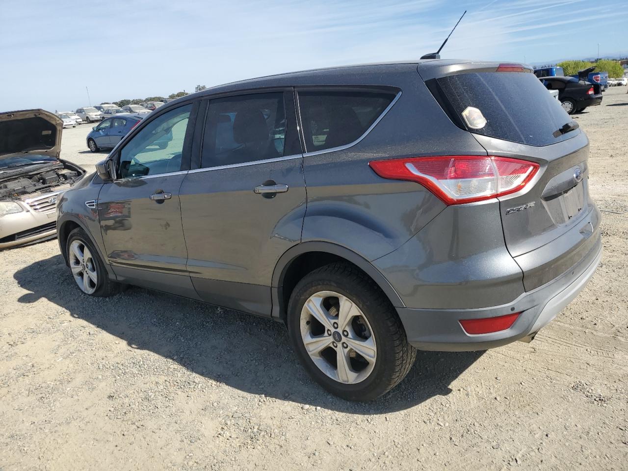 2014 Ford Escape VIN 1FMCU0GX3EUC00936 Copart auction photo, undercarriage / side damage thumbnail 2