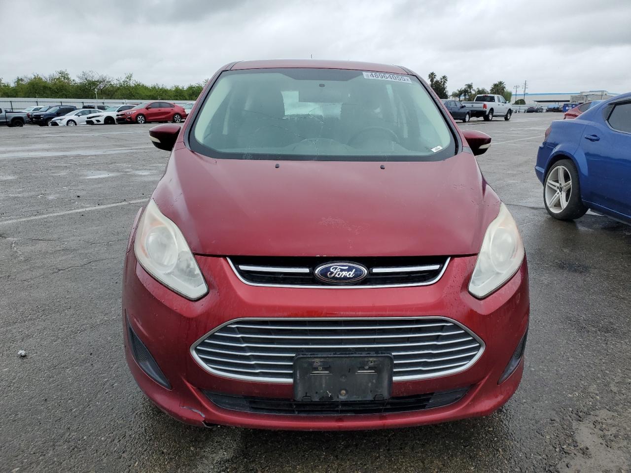 2014 Ford C-MAX VIN 1FADP5AU3EL507725 Copart auction photo, front end damage thumbnail 5