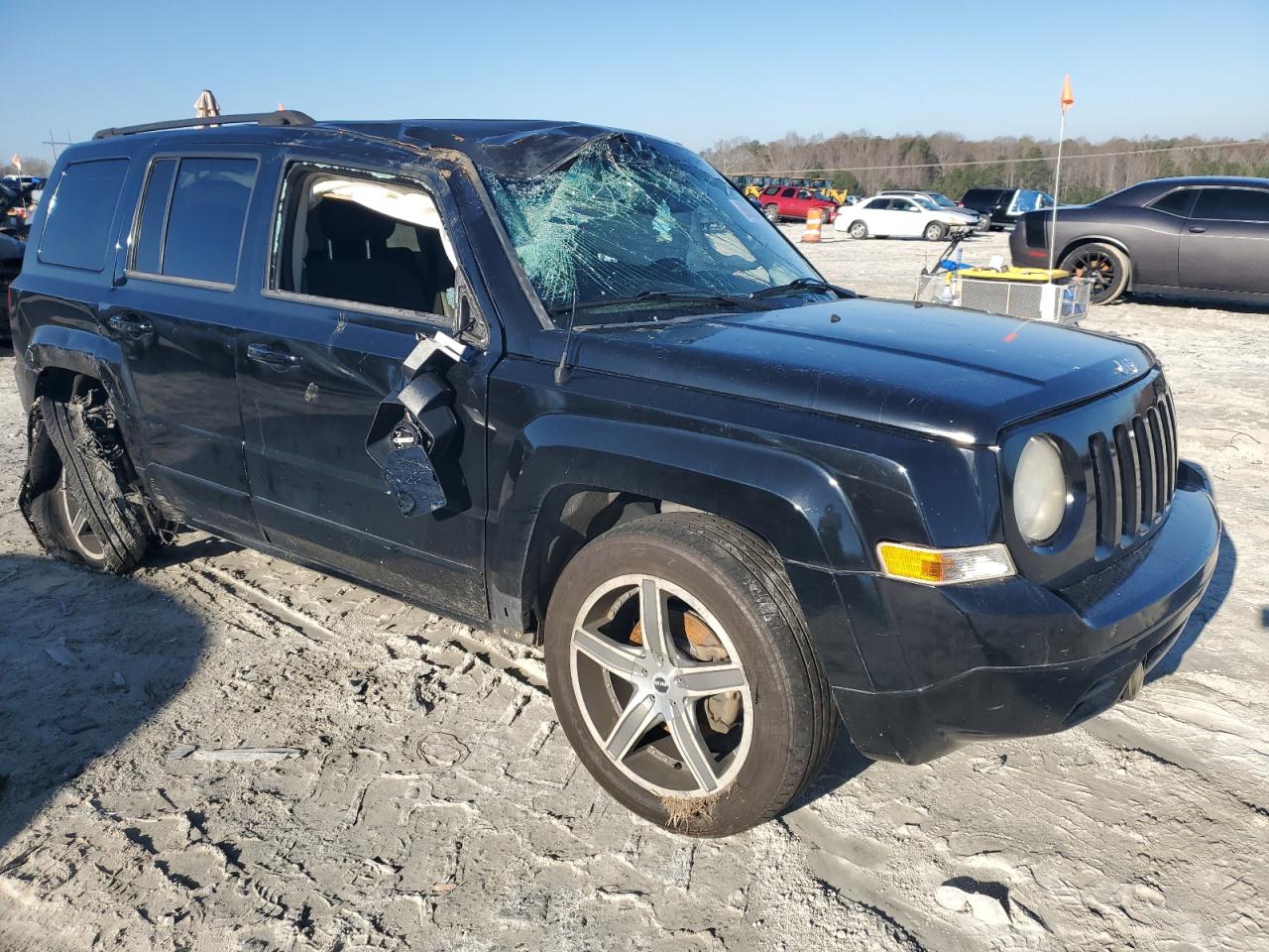 2012 Jeep Liberty (Patriot) VIN 1C4NJPBA6CD688908 Copart auction photo, all over damage thumbnail 4