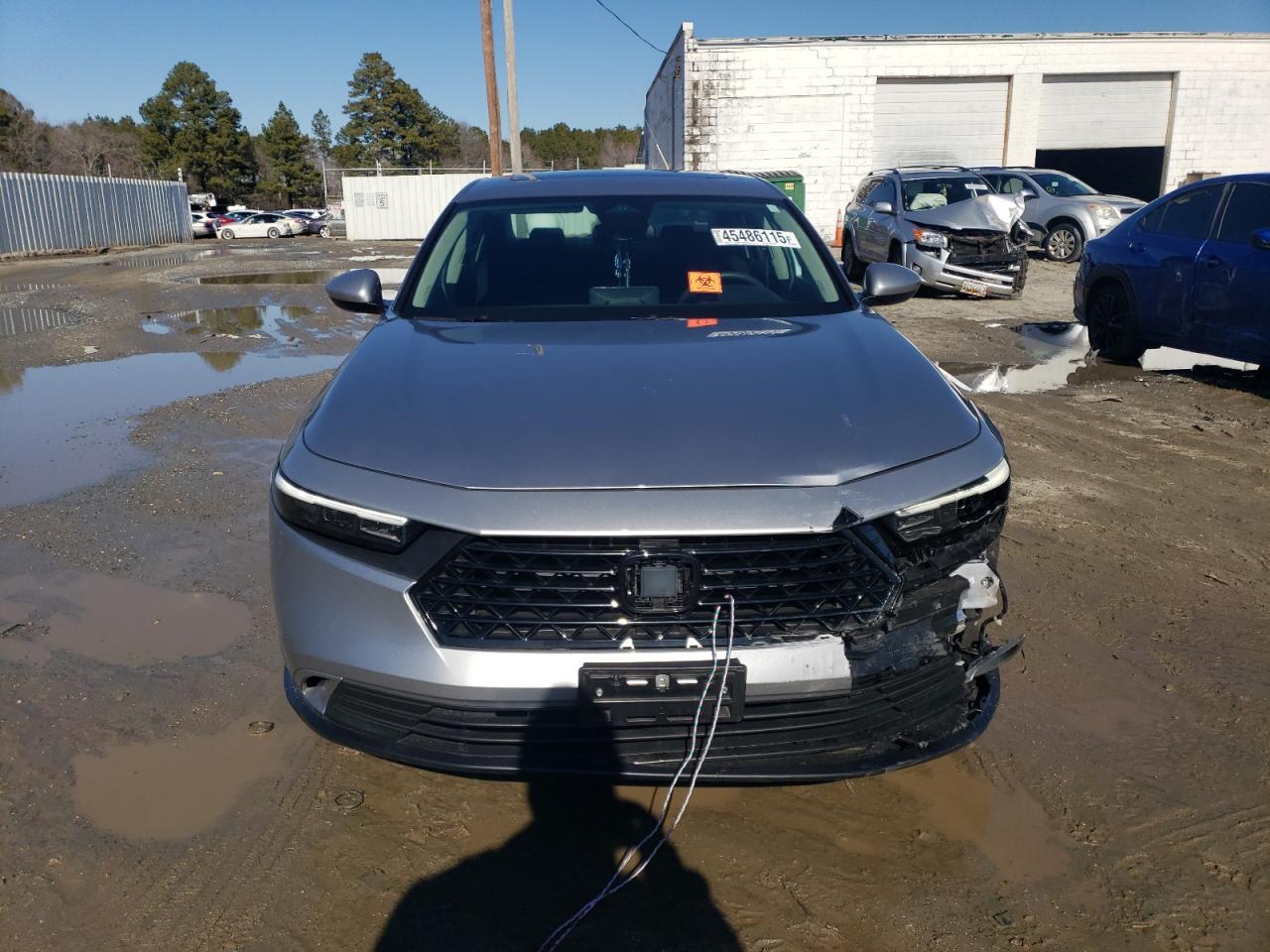 2023 Honda Accord VIN 1HGCY1F34PA003471 Copart auction photo, front end / side damage thumbnail 5