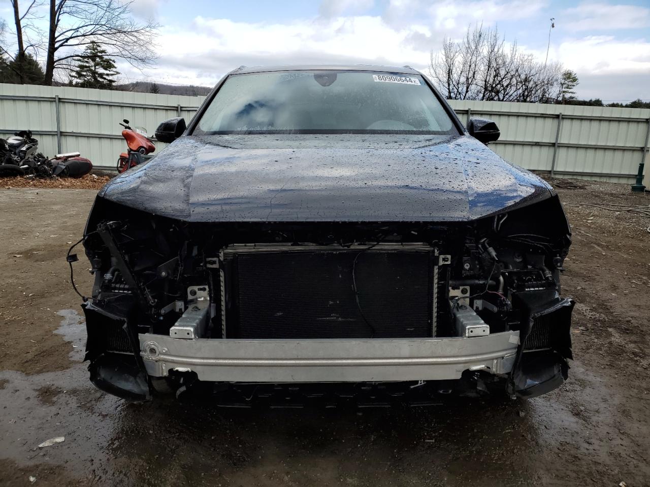 2017 Audi Q7 VIN WA1LAAF71HD054314 Copart auction photo, front end / minor dent/scratches damage thumbnail 5