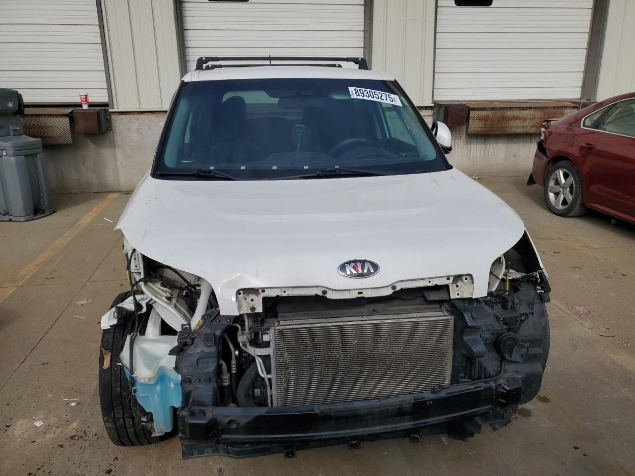 2016 KIA Soul VIN KNDJN2A2XG7334250 Copart auction photo, front end damage thumbnail 5