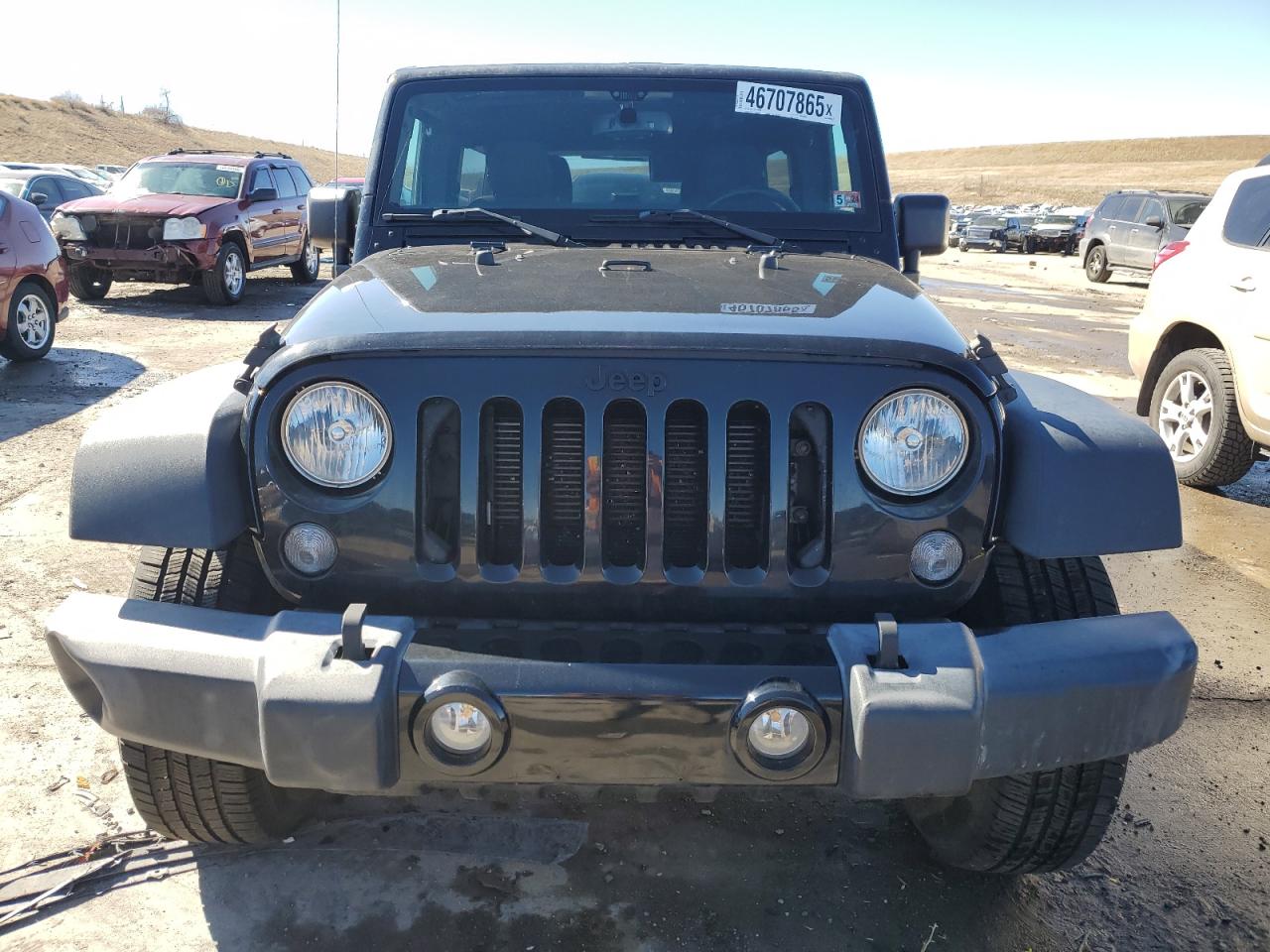 2017 Jeep Wrangler VIN 1C4BJWDG0HL737094 Copart auction photo, rear end damage thumbnail 5