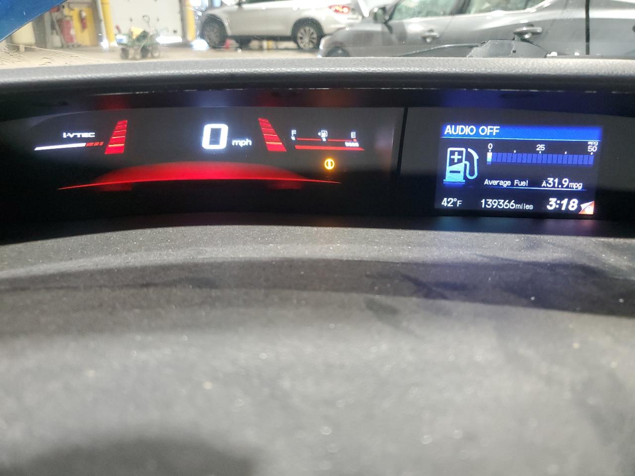 2013 Honda Civic VIN 2HGFB6E53DH704806 Copart auction photo, front end / minor dent/scratches damage thumbnail 9