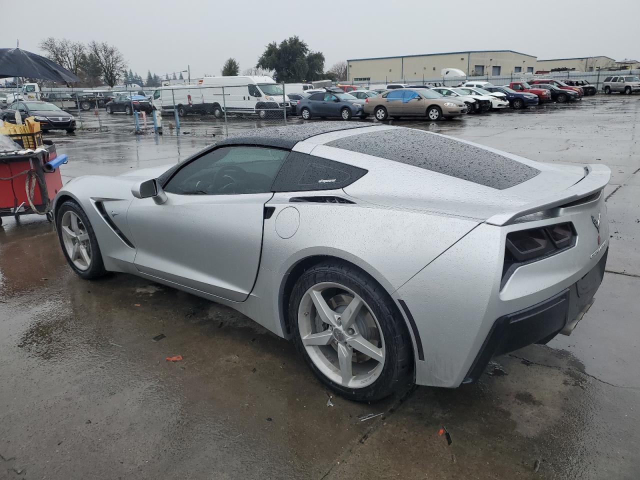 2015 Chevrolet Corvette VIN 1G1YB2D73F5121447 Copart auction photo, rear end damage thumbnail 2