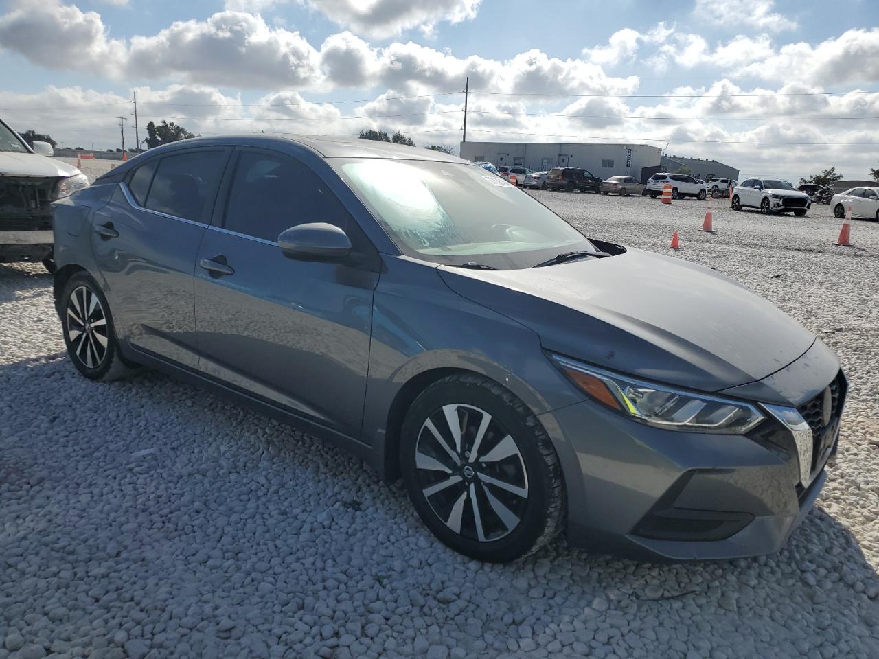 2021 Nissan Sentra VIN 3N1AB8CV0MY328537 Copart auction photo, rear end damage thumbnail 4