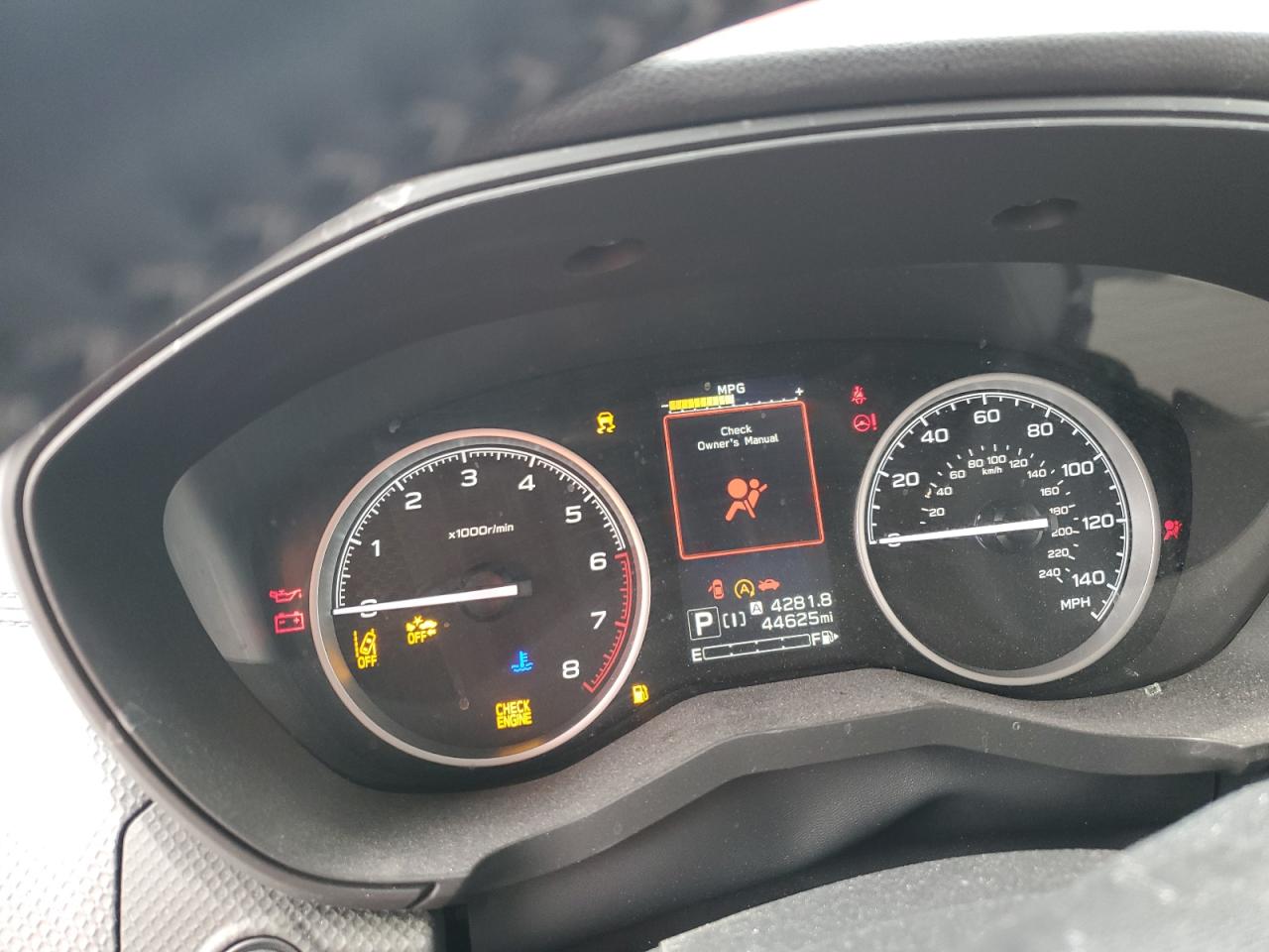 2019 Subaru Forester VIN JF2SKAGC3KH542482 Copart auction photo, side damage thumbnail 9