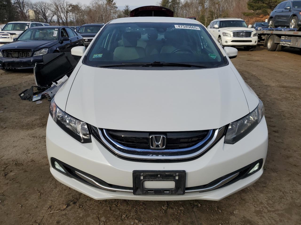 2015 Honda Civic VIN 19XFB4F25FE201414 Copart auction photo, rear end / minor dent/scratches damage thumbnail 5