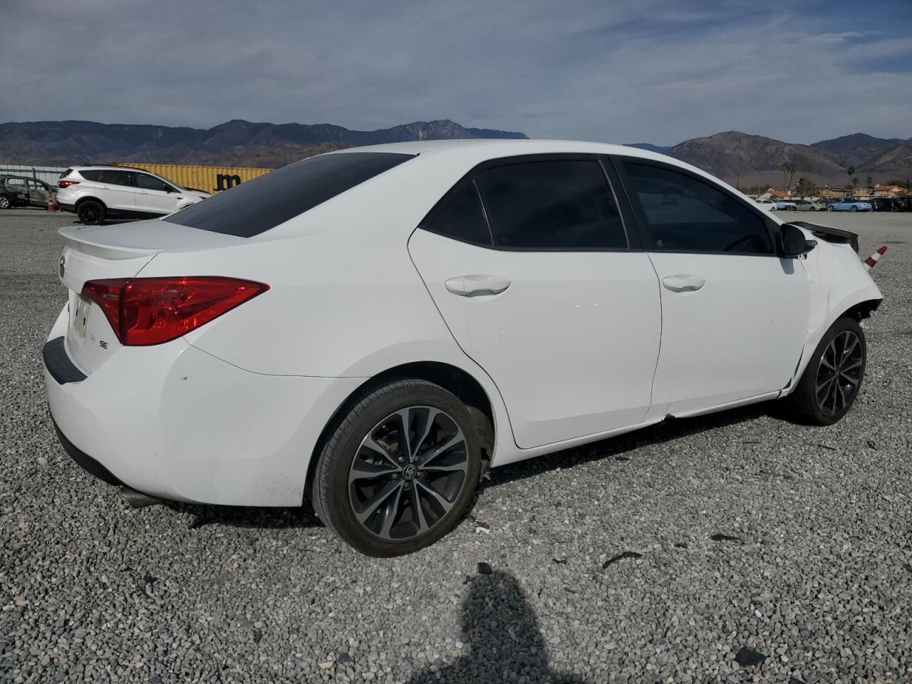 2017 Toyota Corolla VIN 5YFBURHE6HP599912 Copart auction photo, front end damage thumbnail 3