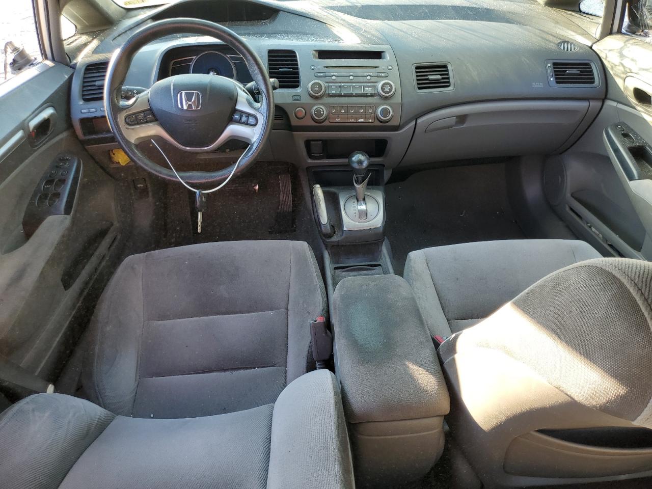 2007 Honda Civic VIN 1HGFA16877L059180 Copart auction photo, rear end / front end damage thumbnail 8