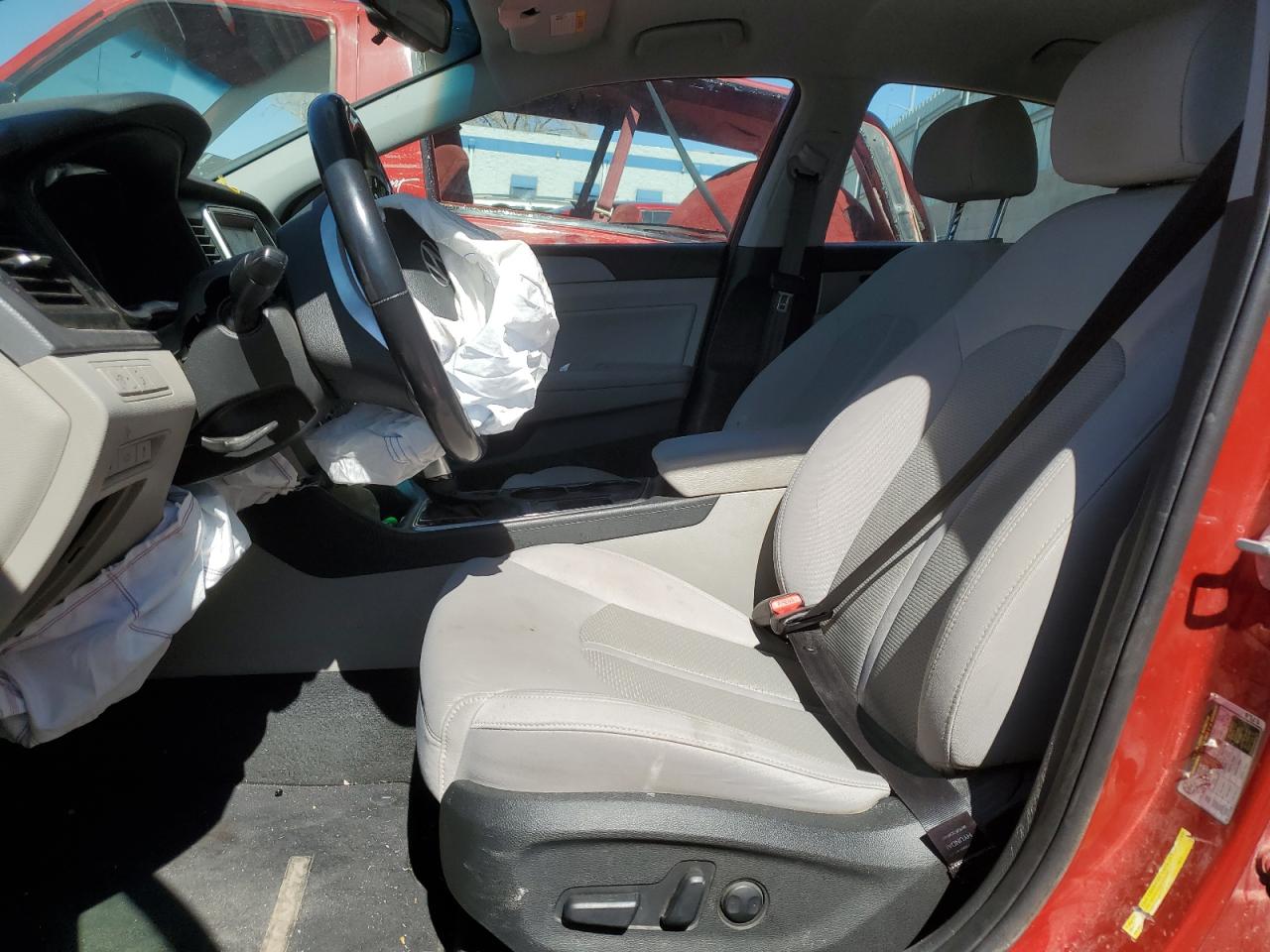 2019 Hyundai Sonata VIN 5NPE34AF5KH808762 Copart auction photo, front end damage thumbnail 7