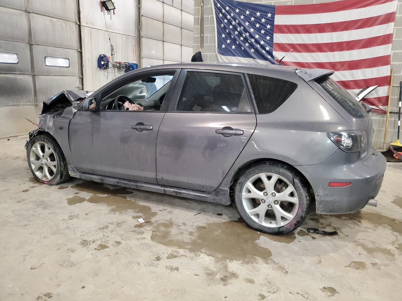 2008 Mazda 3 VIN JM1BK343481153107 Copart auction photo, front end / minor dent/scratches damage thumbnail 2