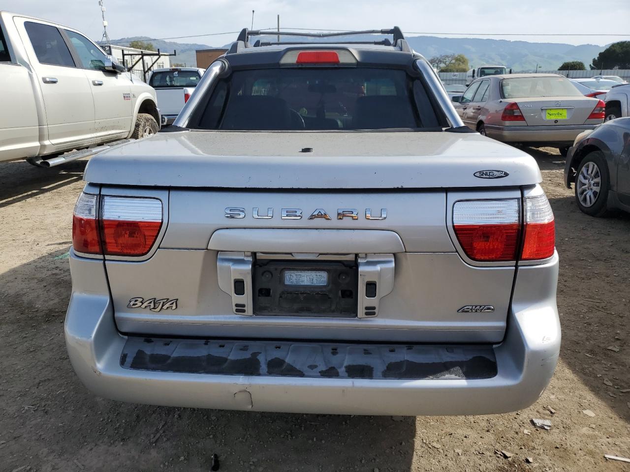 2003 Subaru Baja VIN 4S4BT61C736102694 Copart auction photo, vandalism damage thumbnail 6