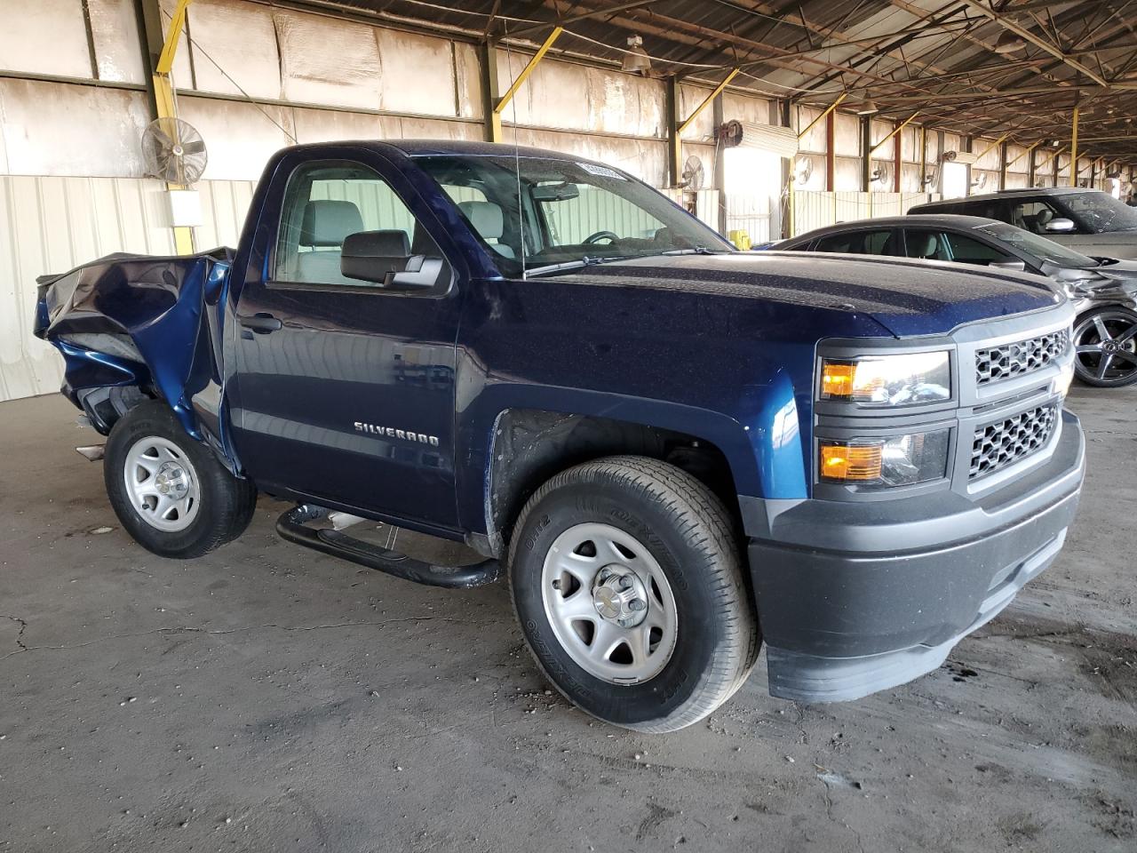 2015 Chevrolet Silverado VIN 1GCNCPEH3FZ447253 Copart auction photo, rear end damage thumbnail 4