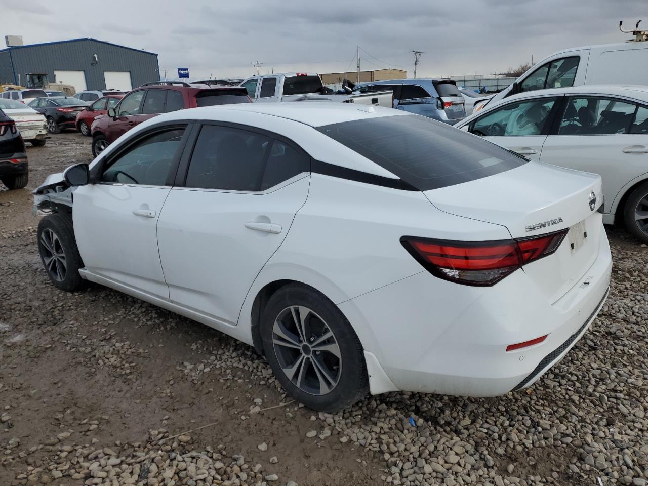 2021 Nissan Sentra VIN 3N1AB8CV6MY289954 Copart auction photo, front end damage thumbnail 2