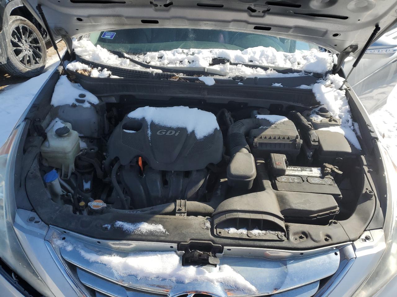 2011 Hyundai Sonata VIN 5NPEC4AC9BH105073 Copart auction photo, rear end / front end damage thumbnail 11